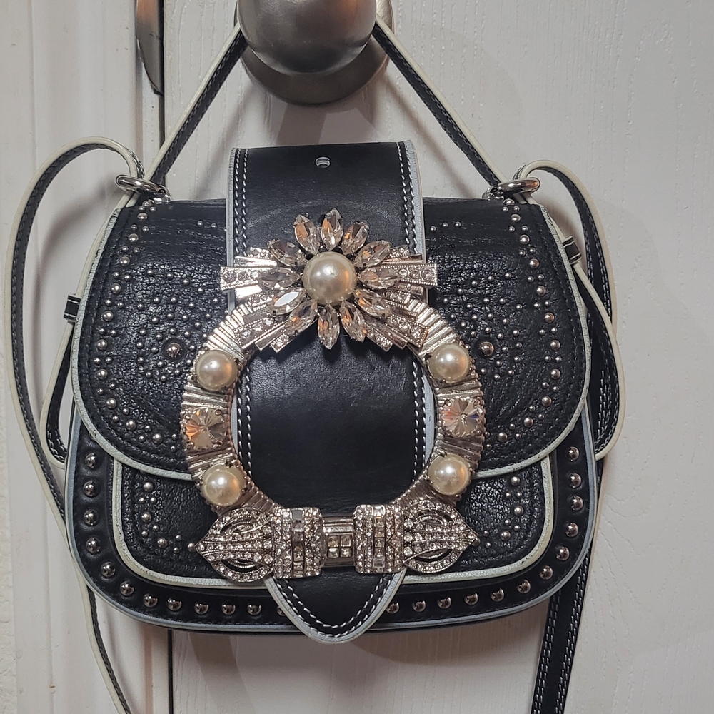 Miu Miu Dahlia Crossbody Bag Small